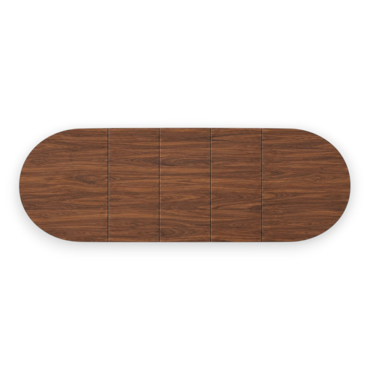 Ovalformet plankebord (Valnød)