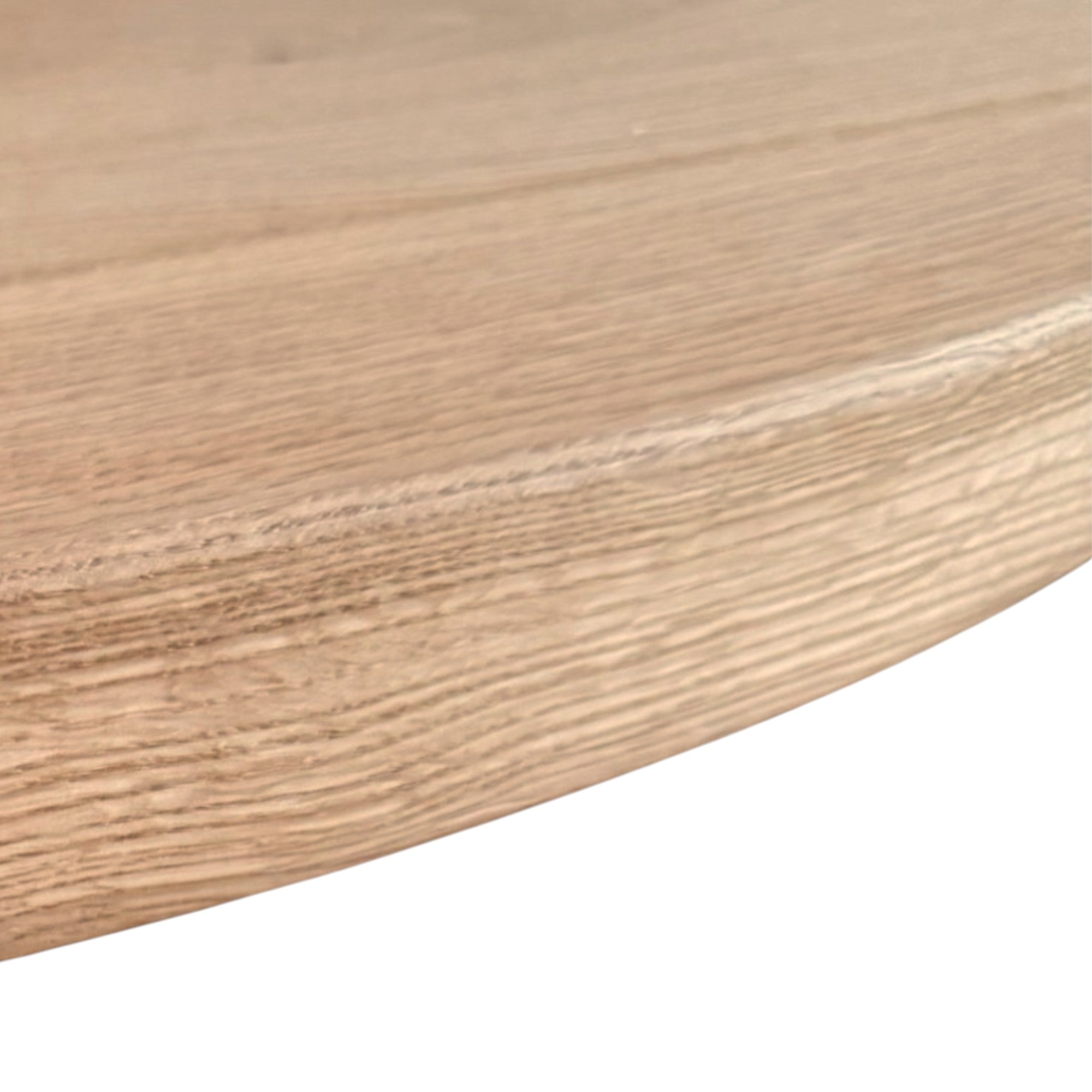 Rundt plankebord m. eg sokkelfod + (0-2 tillægsplader)